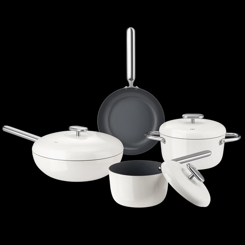 Desland Xiaoman Series Titanium Ceramic Non-stick Cookware Set