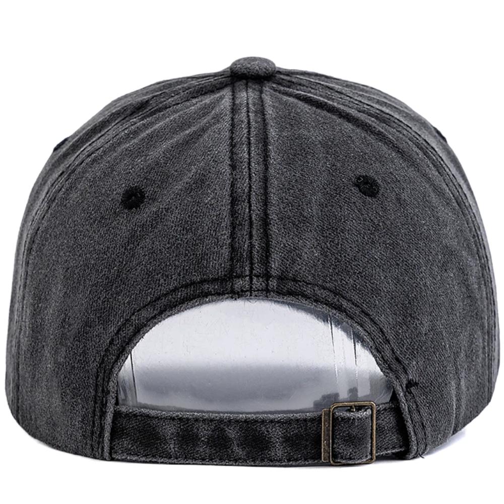 Nová unisex vintage praná bavlněná čepice NY Patch Baseballová čepice Retro New York Vyšívané čepice pro muže a ženy Venkovní táta čepice