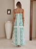 Versatile Linen Print Sling Dress – Casual, Stylish, and Comfortable for Any Occasion