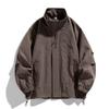 Men's Retro Bad Boy Loose Fit Stand Collar Windbreaker - Spring 2026 Outdoor Mountain Style Jacket