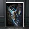 Vintage Angel The Otherworldly Huntress Poster Print Archer Gabriel Arcángel lienzo pintura pared arte imágenes habitación decoración del hogar sin marco