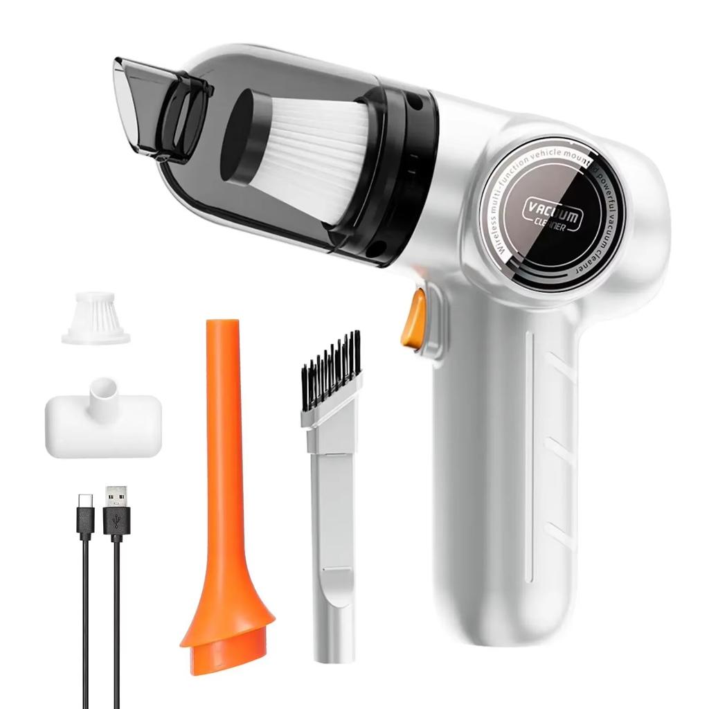 New Design Car Vacuum Cleaner 10000PA Strong Suction Wireless Portable Vacuum Cleaner For Car Home Desktop Keyboard Cleaning