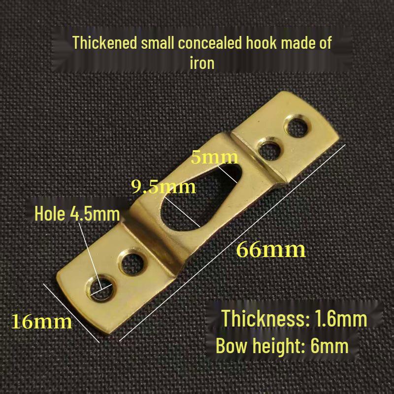 Modern Minimalist Invisible Water Drop Shape Picture Frame Hook