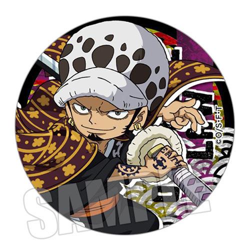 

One Piece Q Version Anime Badge Luffy Trafalgar Law Eustass Kid 10 Types Pins Brooch Collection Pirate King Manga Merchandise 58mm