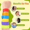 6-Piece Set Silicone Slap Bracelets Textured Surface Calming Tool  Travel