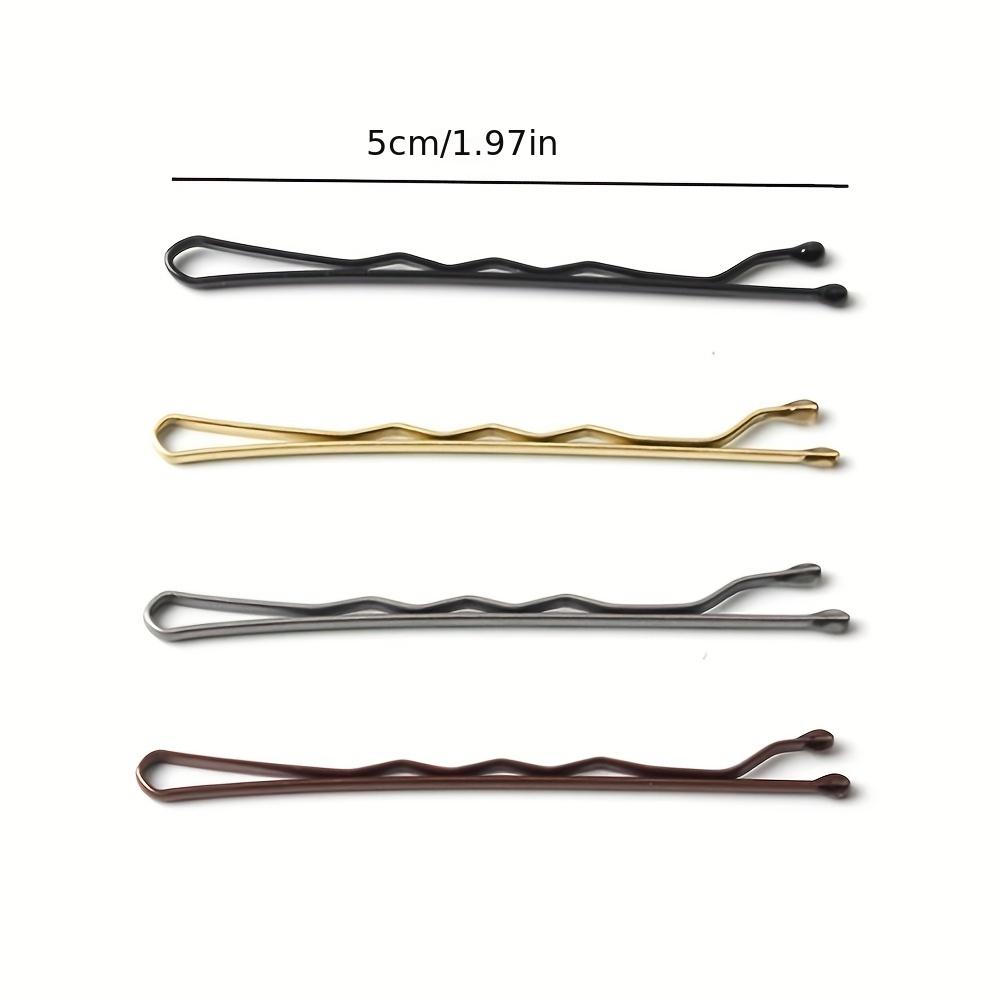 U-Shaped Metal Wave Hair Clips for Women & - Vintage Minimalist Hair Accessories Secure Hold Styling Clips for Everyday & Formal