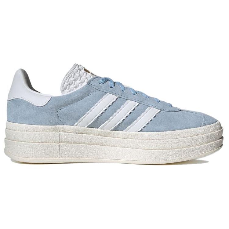 Adidas Dámské tenisky Gazelle Bold Clear Sky Blue Cloud-White Gold-Metallic ID6991
