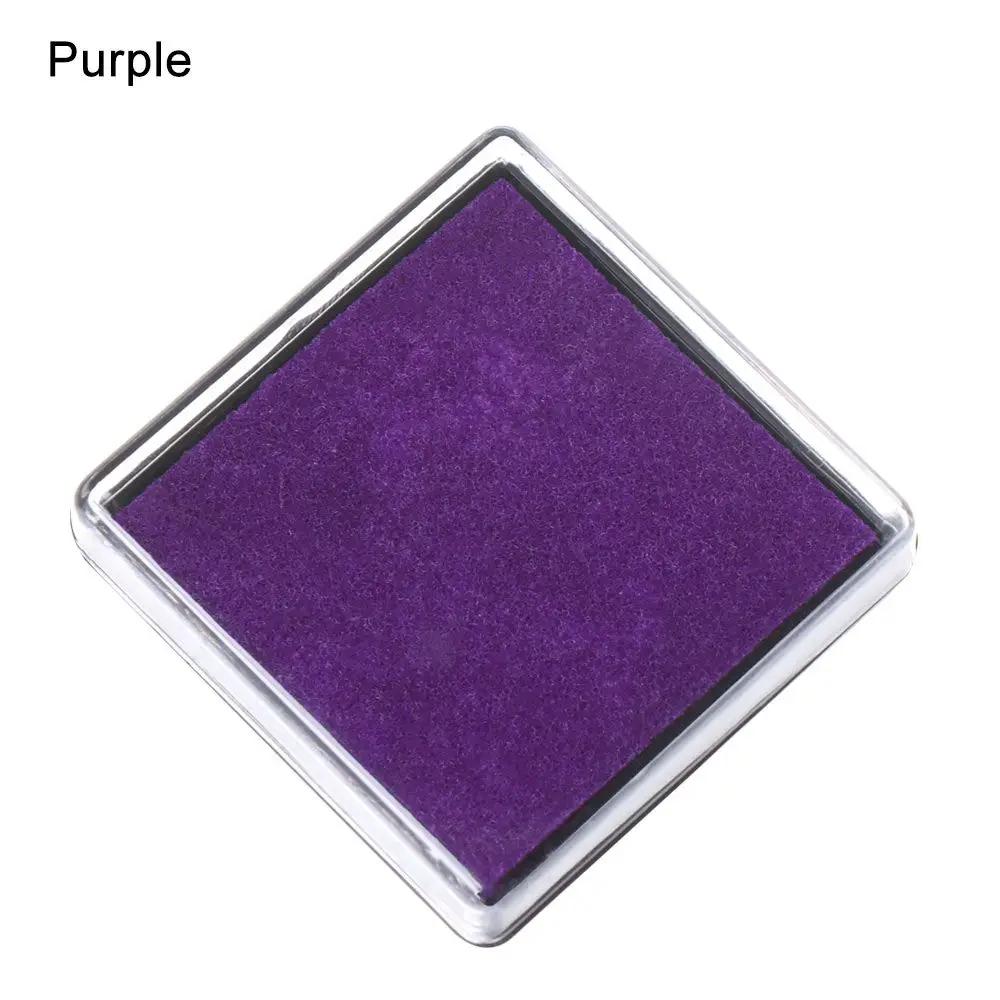 Ink Pad Stamp Pads Fingerprint Inkpad Square Sponge Multi-color Art Decor Scrapbooking Drawing Toys DIY Office & School Supplies