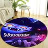 Personalized K-KPop Demon Hunters Round Chair Office Rug - Perfect for Mat, Office Chair & More - Ideal Gift for Birthdays and Holidays