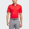 Adidas Core Performance Primegreen Polo Shirt Solid Logo Short Sleeve Polo Men Tops Red IU4434