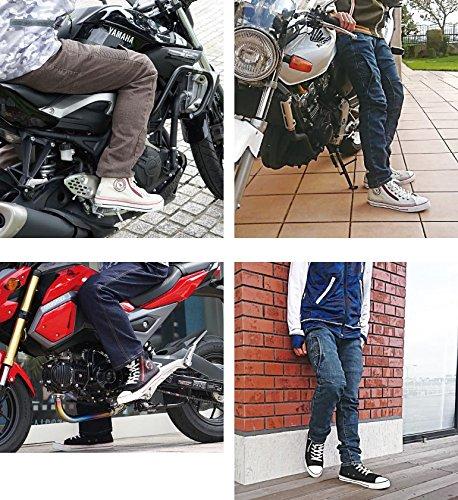 Rough & Road Motorcycle Shoes, Rough Riding Sneakers, R-All Black, Size 23.0cm, RR5837R-ABK230