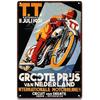 Scooter Metal Wall Art, Retro Moped Poster Sign 20x30cm