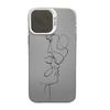 The New Art Line Is Suitable for Iphone17 Mobile Phone Case Apple 16promax/15 Couple 14pro13 Europe and America