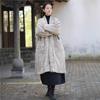 Johnature Abrigos de invierno cálidos con bolsillos y retazos de manga larga y escote en V estilo vintage para mujer