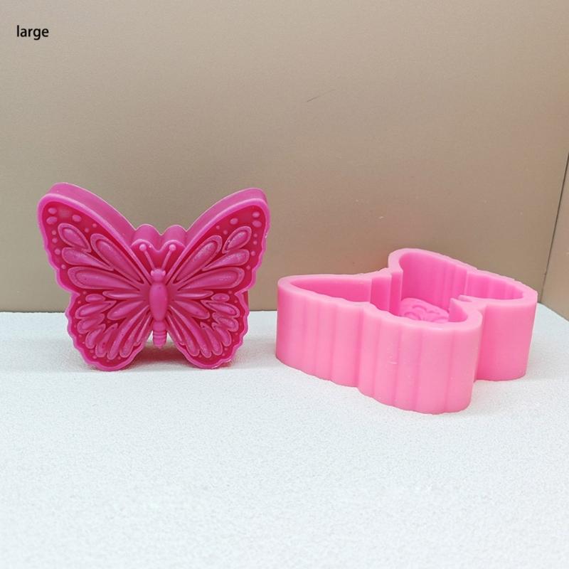 Butterfly Candle Molds Silicone Mould Animal Molds Scented Candle Casting Molds for Cake Chocolate Fondant Decorations