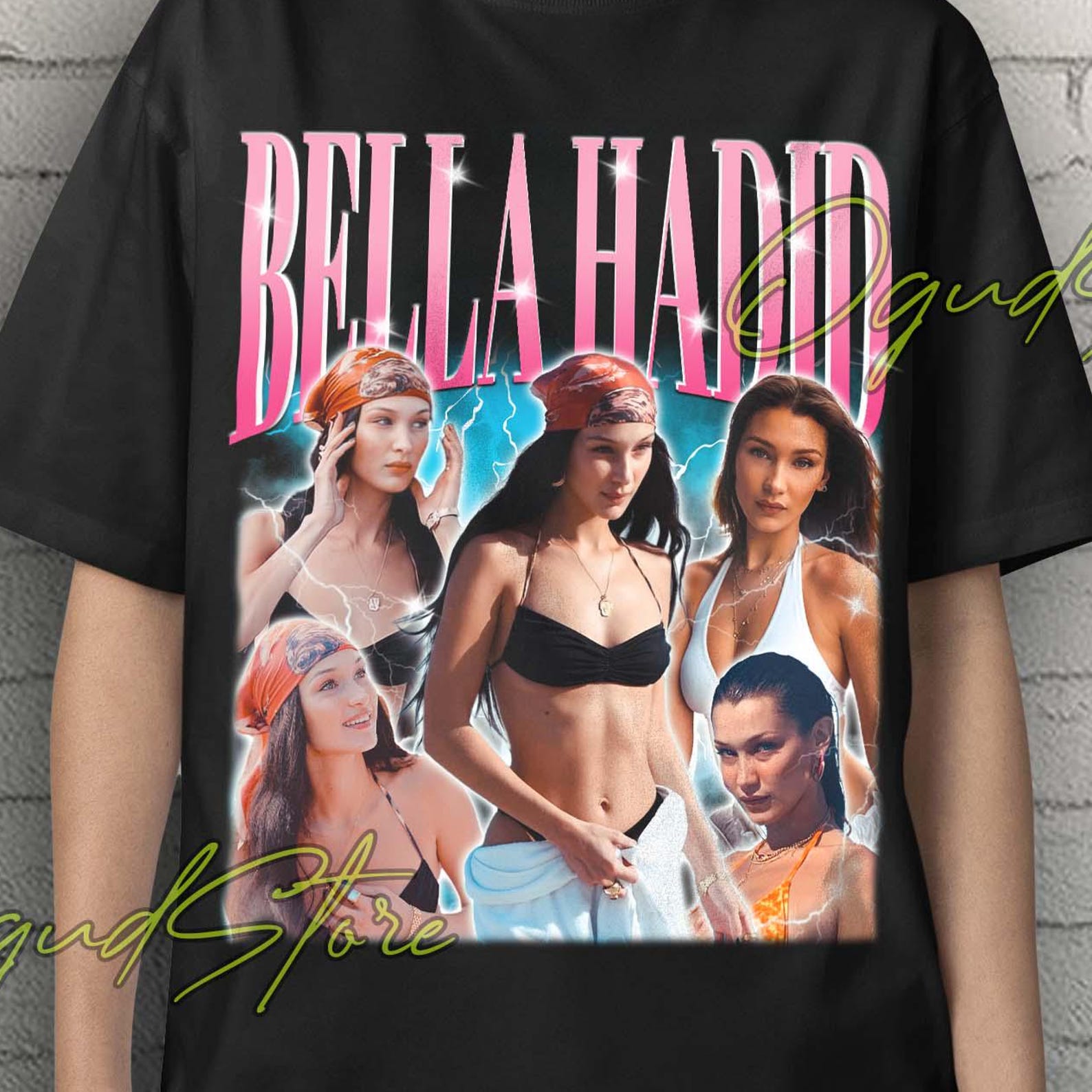 Bella Hadid, Bella Hadid Shirt, Bella Hadid Vintage Tshirt, Bella Hadid Fan Tees, Bella Hadid Movies, Bella Hadid Gift, Bella Hadid Poster 2XL