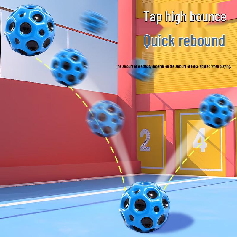 High-Bounce Elastic Wrist Ball