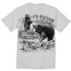 American Black Bears T-shirt Wildlife Nature Outdoorsman Mens Graphic Tee Shirt