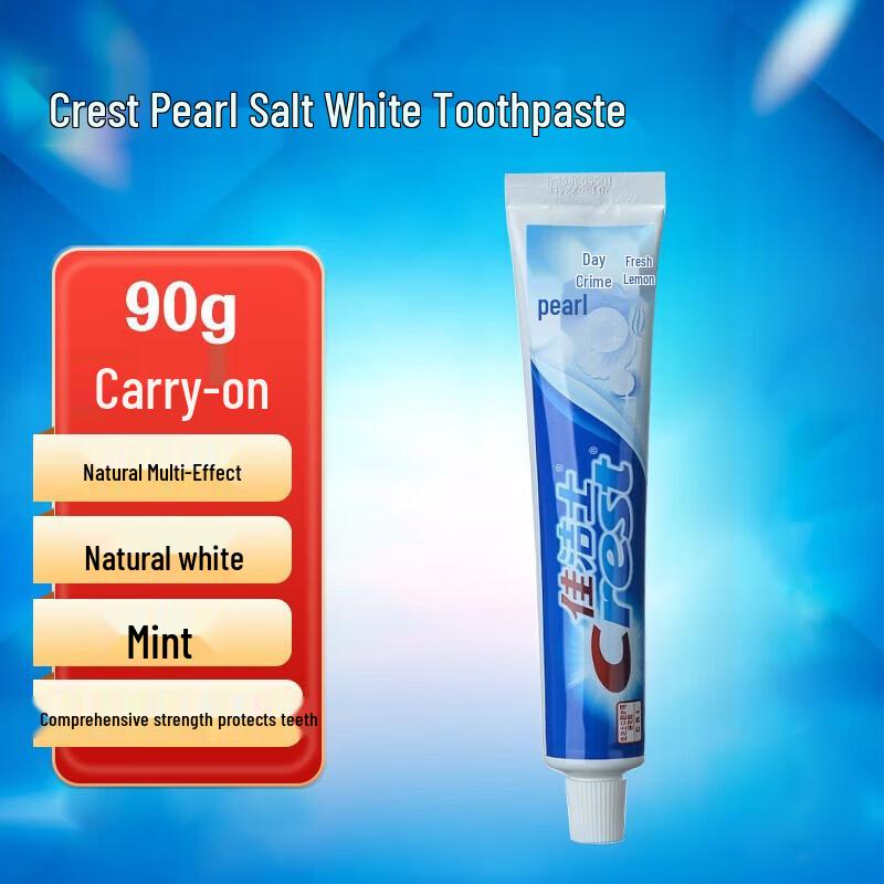 

Отбеливающая зубная паста Crest Pearl Salt
