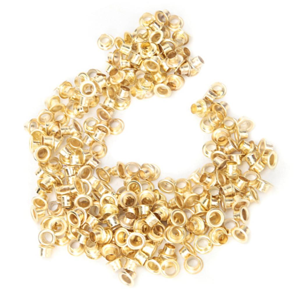 1 Set Metal Eyelet for Binding Metal Retainer Hole Slot Puncher Paper Card Single Hole Punch