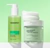 Green Barley LHA Skincare Set Gel Cleanser 205ml Toner Pad 60 Pads Gentle Exfoliating Texture Care