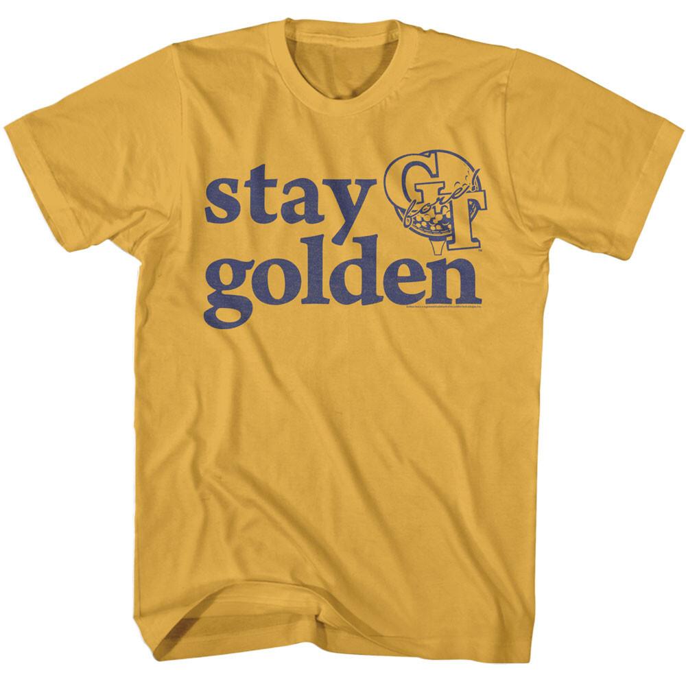 Golden Tee Incredible Technologies Video Game Stay Golden Men T Shirt XXL