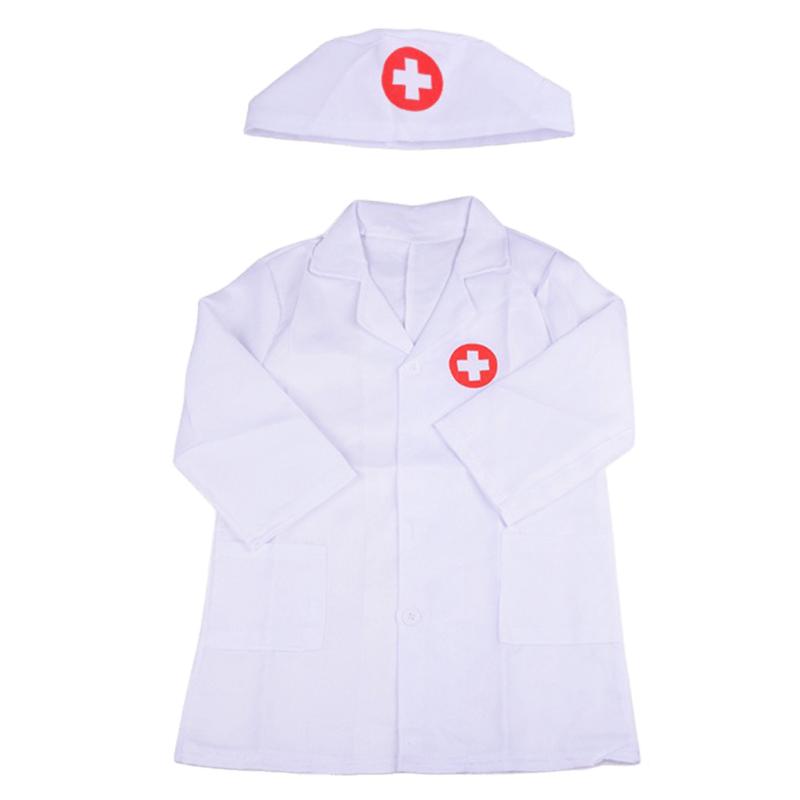 Little Doctor Nurse Cosplay DressUp Simulated Stethoscope Blood Pressure Moni Syringe  Halloween Party Interactive Game Prop ZYF