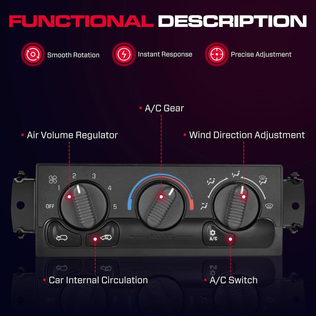 Chevrolet AC Climate Control Module 599-266