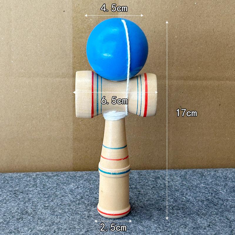 Wooden Kendama Skill Ball, DIY Educational Toy for Kids to Improve Hand-Eye Coordination