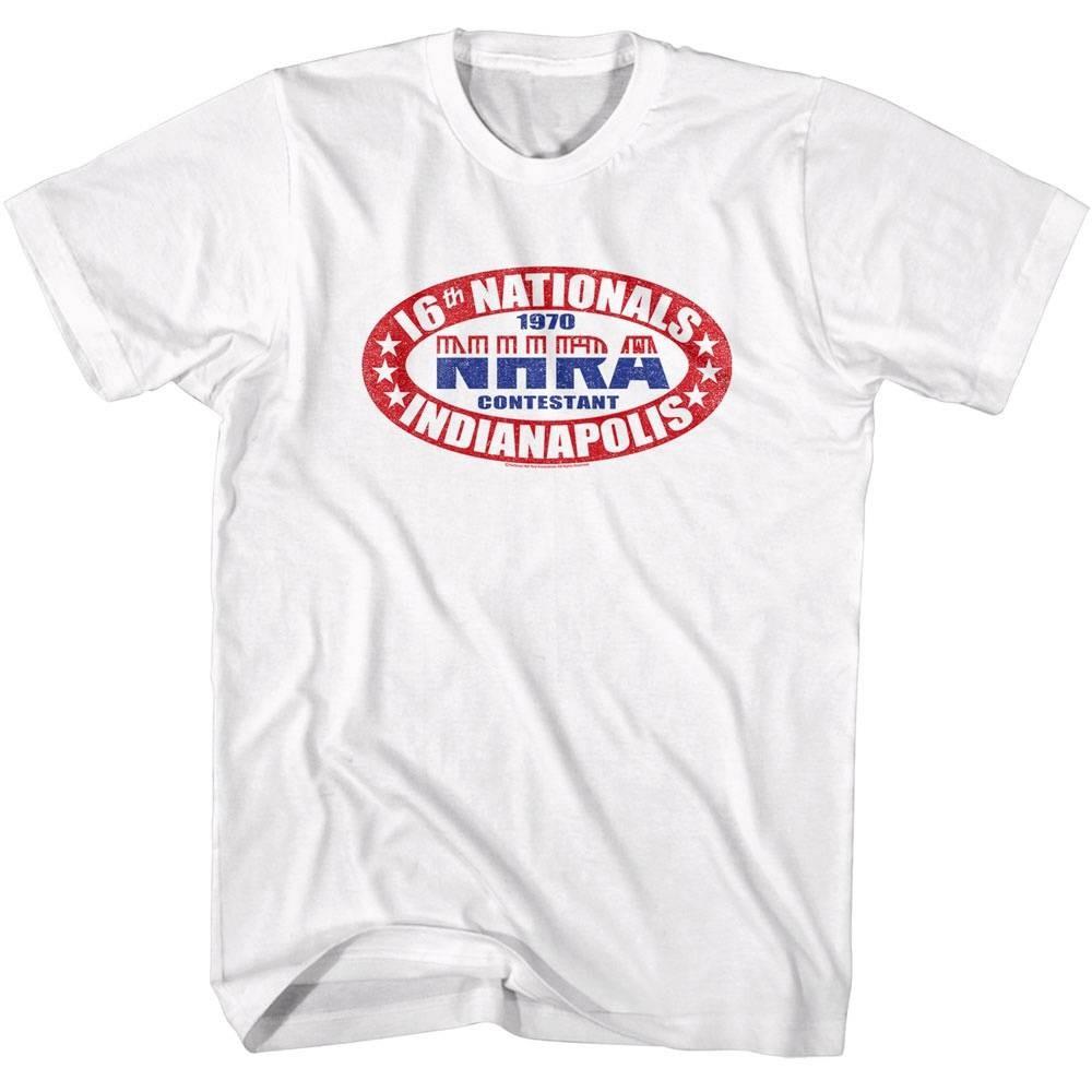 NHRA Contestant Indianapolis 70 Men T Shirt M