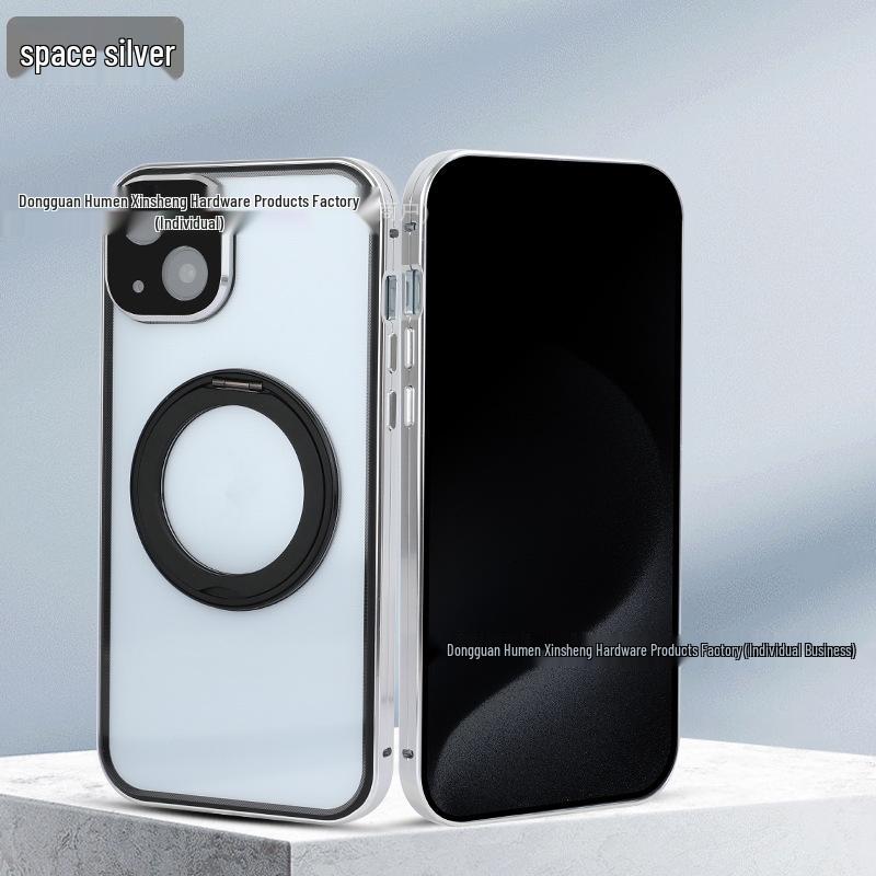 Apple Pro Max 360° Rotating Magnetic Stand Case - Full Coverage Protective iPhone 16 Case by Magnet King