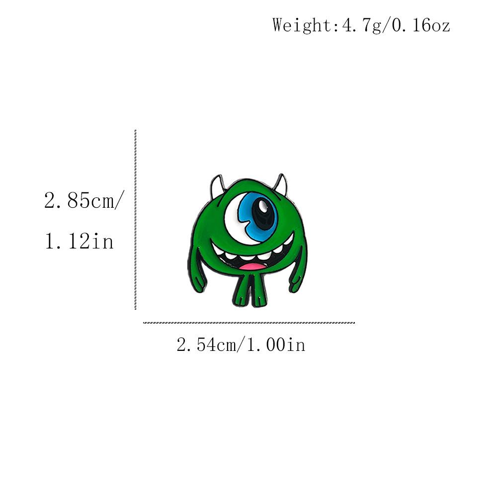 Creative Cartoon Princess Fairy Brooch - Cute Anime Metal Badge Accessory