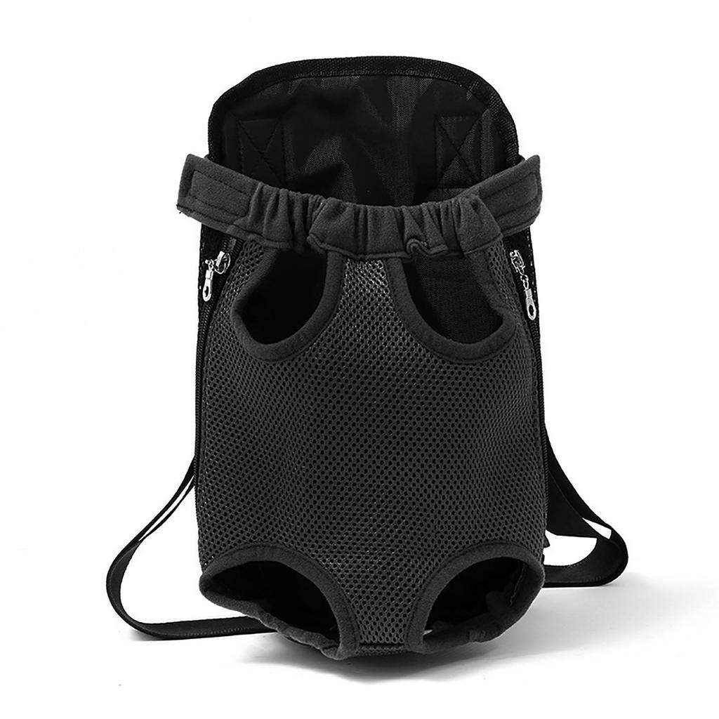 Kjæledyrbæresekk Multifunksjonell Pustende Mesh Bærbar Hundebærer foran for Reiser Fotturer