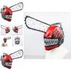 Maschera in Lattice Non Tossico Materiale Maschera Chainsaw Man Pochita Accessori Cosplay