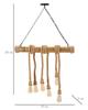Stropní svítidlo Bambusové lano Cm 80X15X120