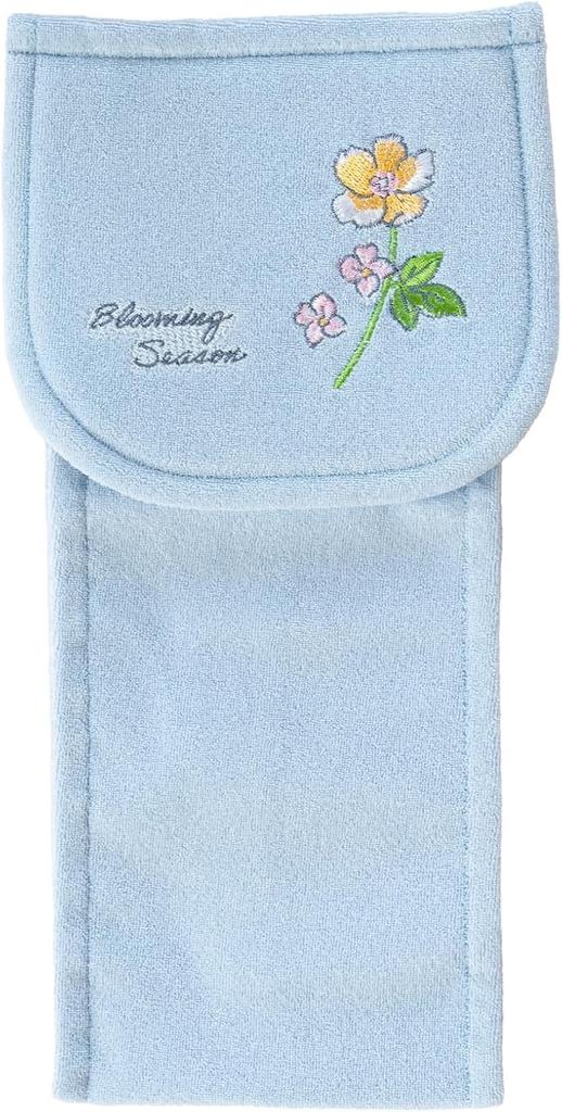 4-Piece Toilet Mat Set, Made In Japan, Scandinavian Style, Suitable for Both Heated and Washing Toilets, Dorenimo Blue, Yellow for Good Fortune, Feng