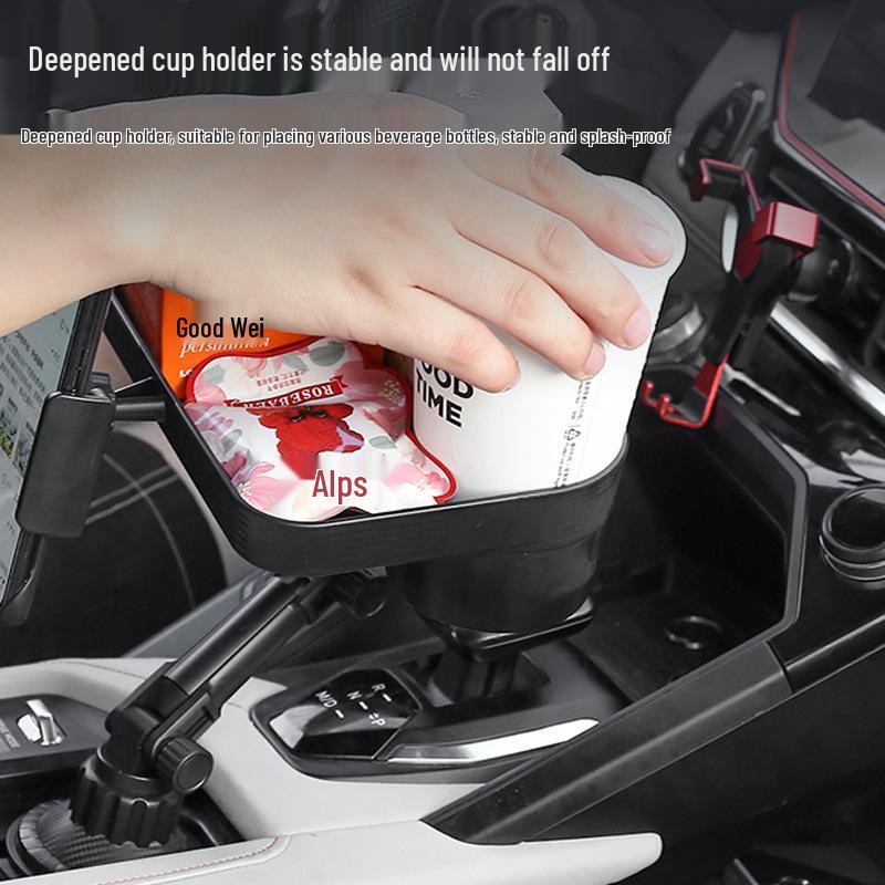 Multifunktionaler Auto-Becherhalter & Tisch mit Handyhalterung