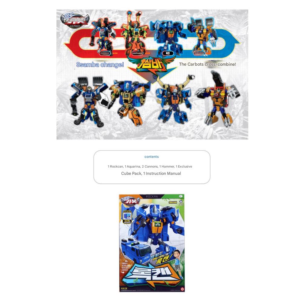 Hello Carbot Rocken Robot Toy