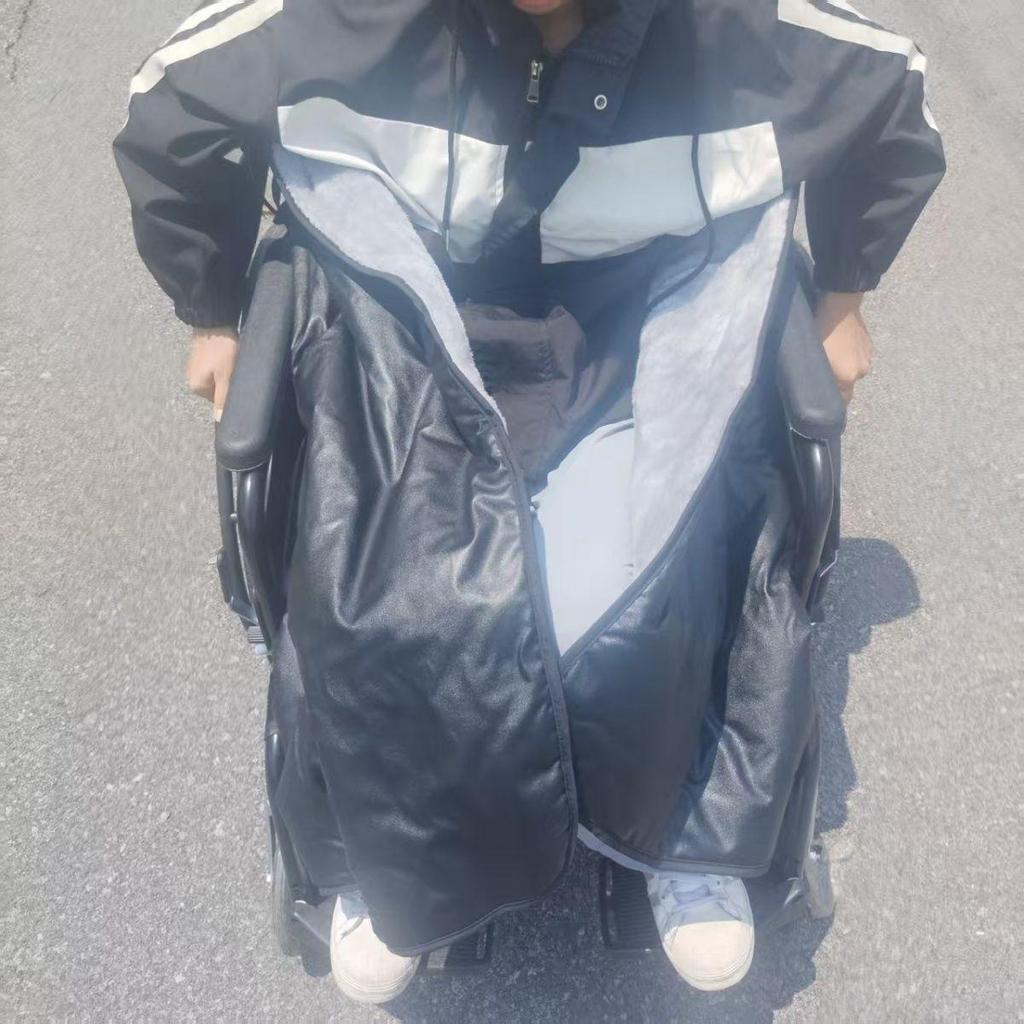 Windproof Wheelchair Travel Blanket - Winter Leg Warmer for Elderly