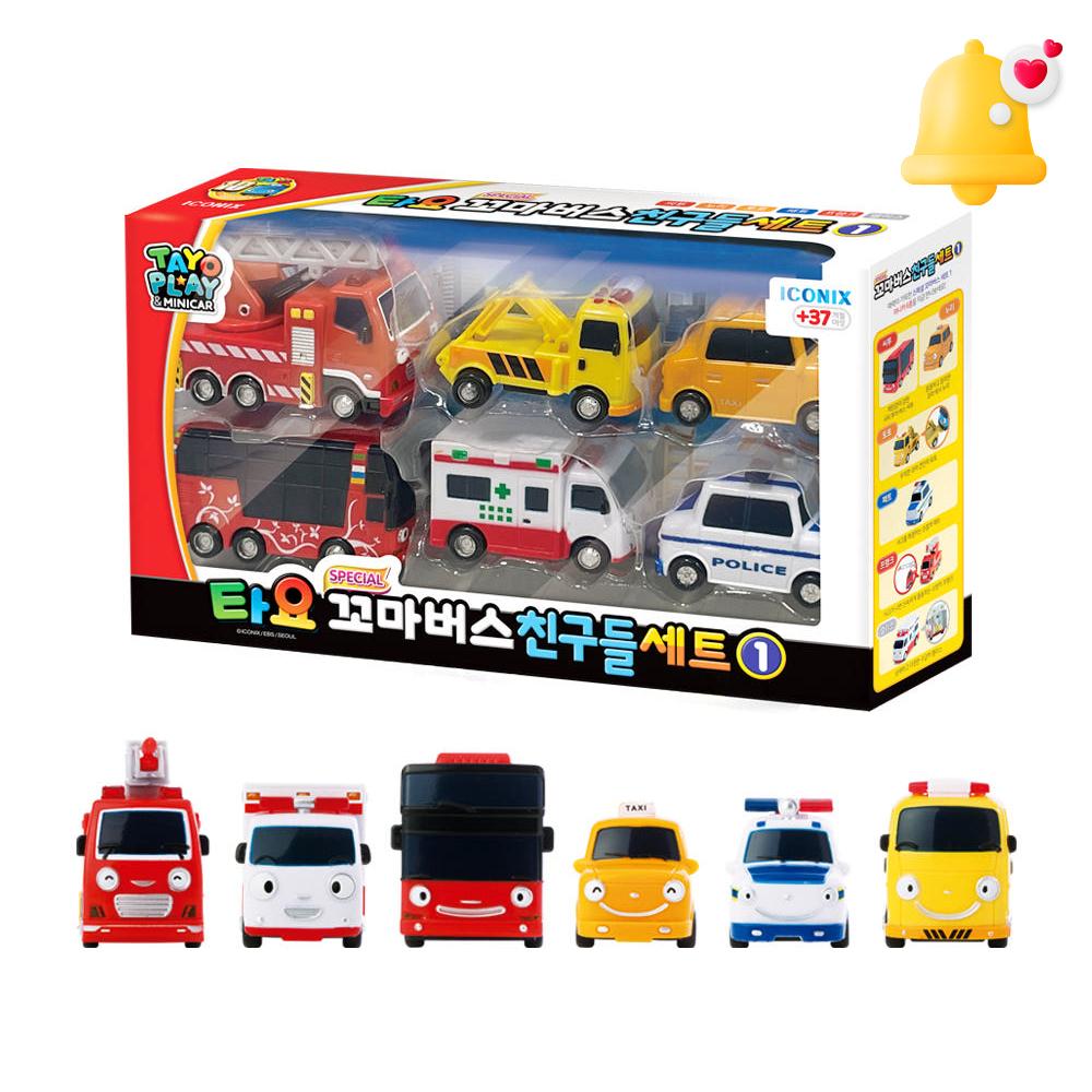 

[pororomall] Tayo Special Little Bus Friends 6-Piece Collection Set 1