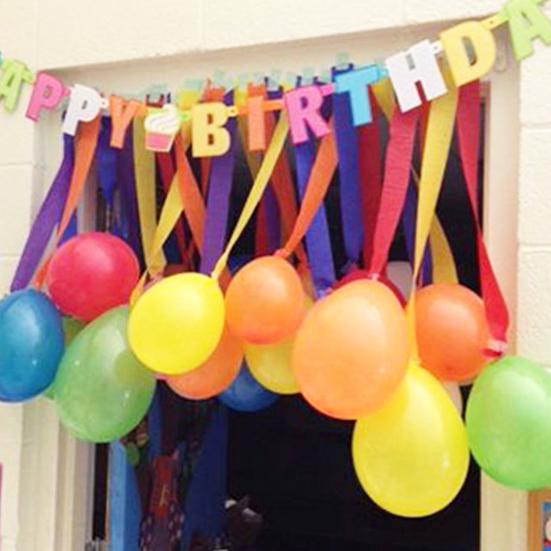 3 role Krepové papírové streamery odolné proti roztržení s pomačkaným vzhledem a měkkým dotekem pro praktickou dekoraci pozadí