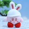 Süßer Kirby Verkleidungs-Hase Schlüsselanhänger Plüschtier Puppe Taschenanhänger Puppe