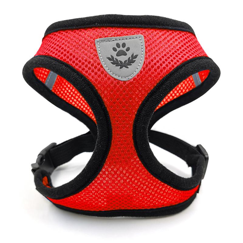 Breathable Small Dog Pet Harness and Leash Set Puppy Cat Vest Harness Collar