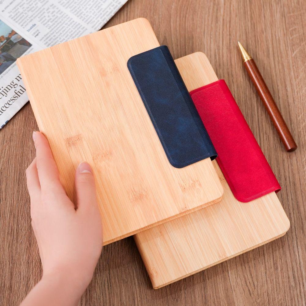 PU Leather Cover Business Office Notepad 200 Pages Students Notebook New Diary Students Writing