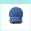 Classic Denim Baseball Cap With Vintage Wash For Men Women Summer Sun Protection