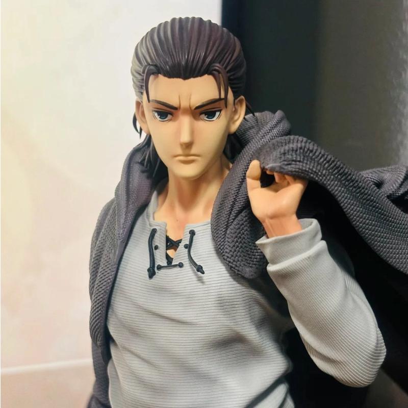 30cm Attack On Titan Max Power Eren Jaeger Gk Figure Model Kit Anime Peripheral Double-Headed Toy Collectible Ornament Boy Gift