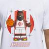 Adidas Koszulka koszykarska X Lego Dame z nadrukiem James Harden Brick Print męska góra biała HA7058