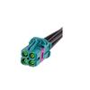 TE Mini 4-in-1 FAKRA Female LVDS Panoramic Image Wiring Harness