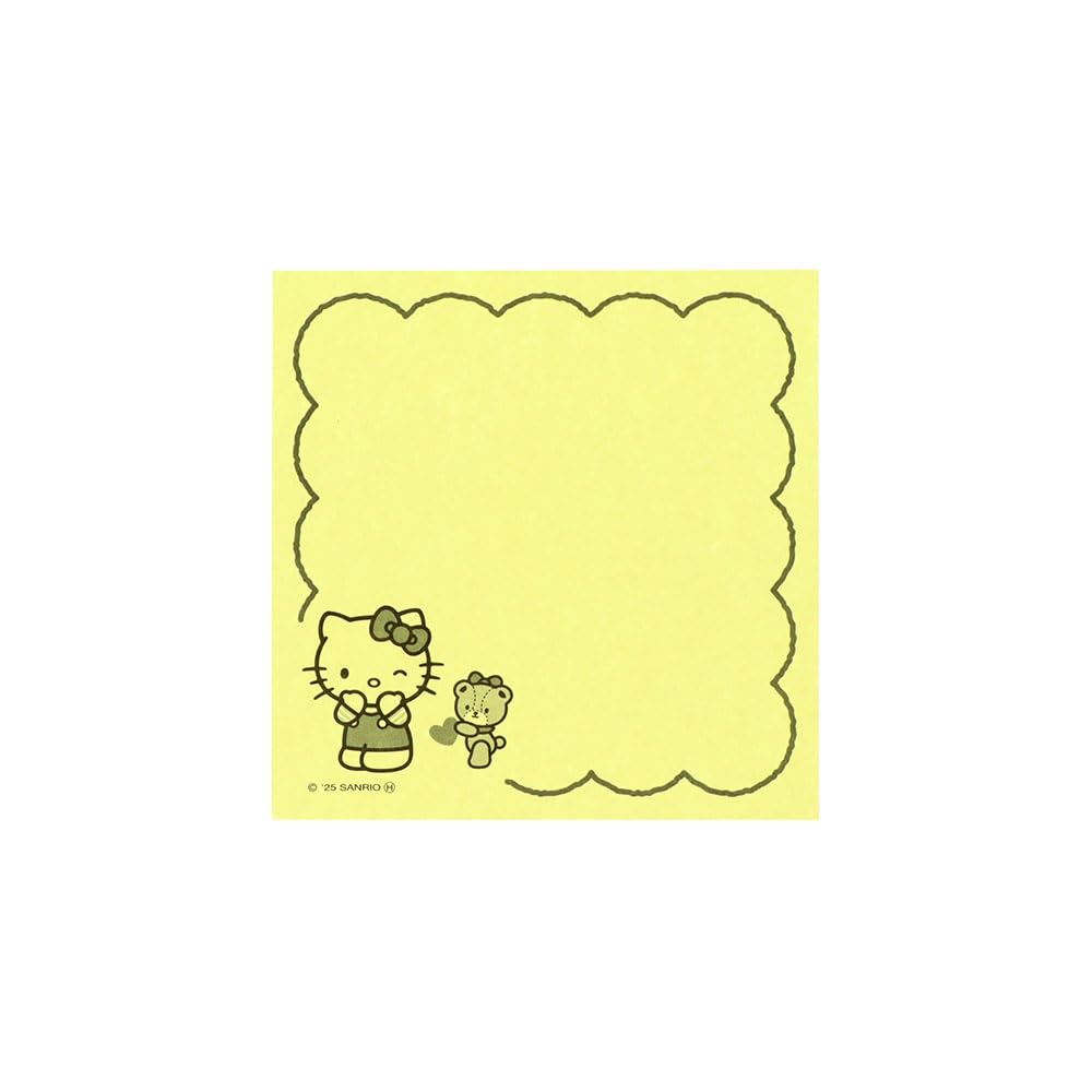 Stationery Sanrio Characters Sticky Choose Your Favorite 5 Hello S2849240 Sun-Star Notes, Design, Colors, Kitty,