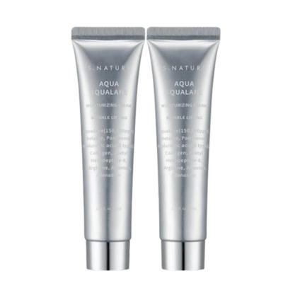 Aqua Squalane Moisture Cream Deep Hydration Barrier Care Set 60ml X 2